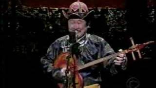 Kongar-ol Ondar on David Letterman's Late Show