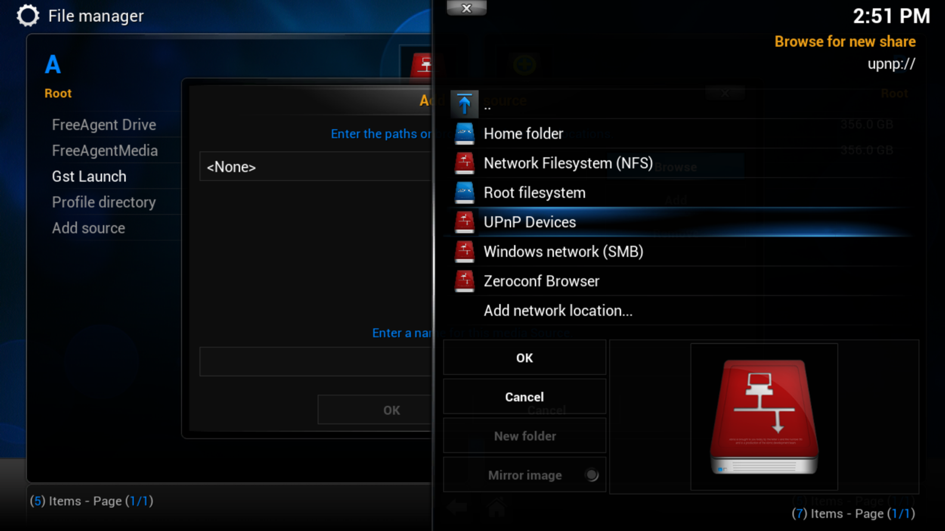 xbmc-upnp-browse