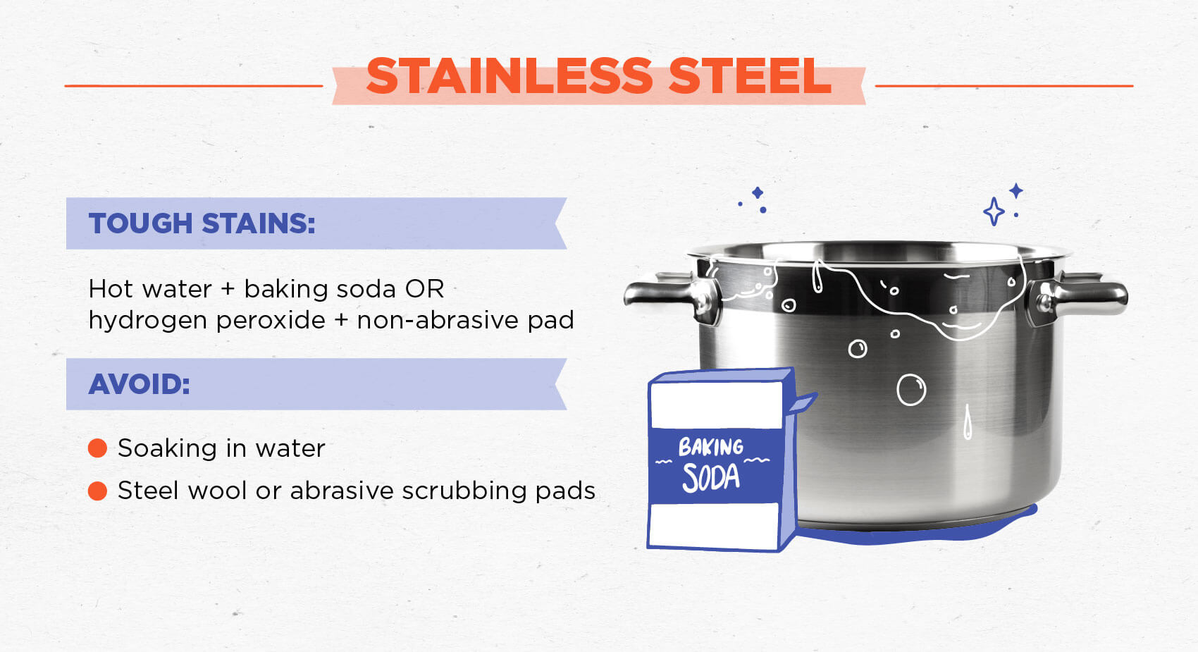 Tips for Stainless Steel