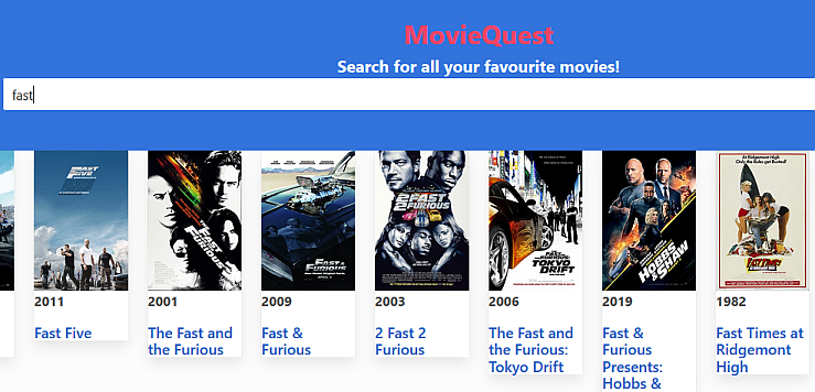 Movie Flicks - Movie Search 1