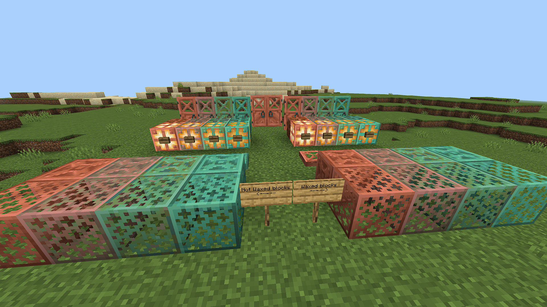 Copper blocks