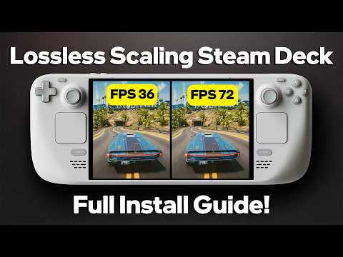 Double Your FPS Lossless Scaling On The Steam Deck