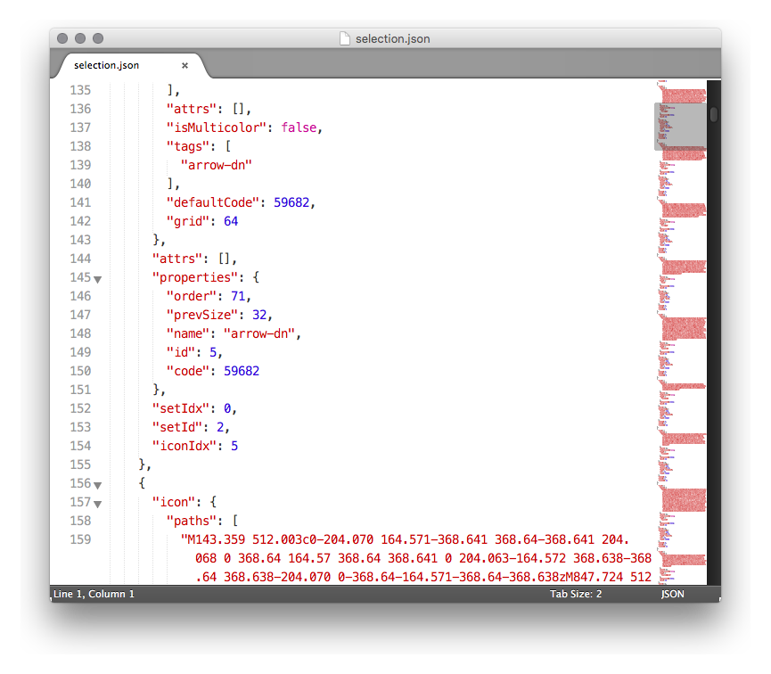 Eazy Light JSON Sample