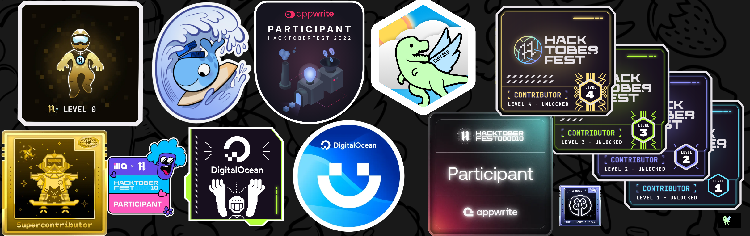 @mhmithun's Holopin badges