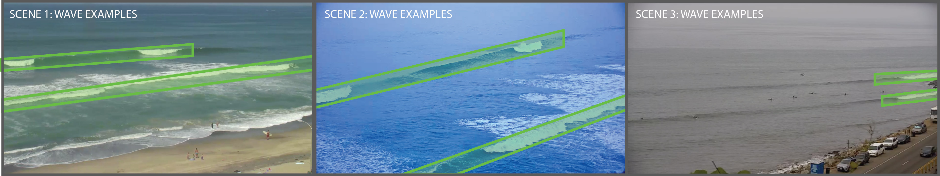 Examples of Near-Shore Waves