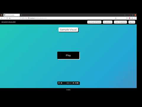 Audio Visualizer Demo