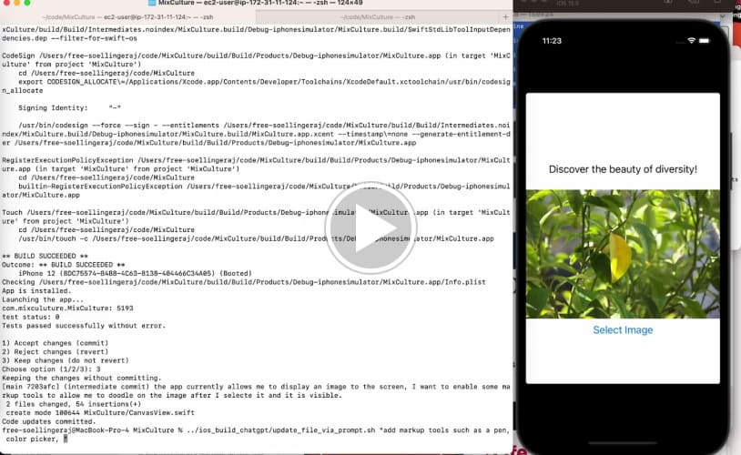 IOS ChatGPT No-Code Coding