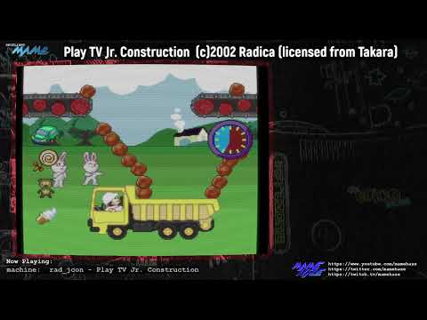 [MAME] Play TV Jr. Construction (c)2002 Radica / Takara / SSD