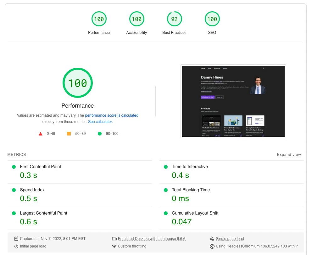 Website Performance