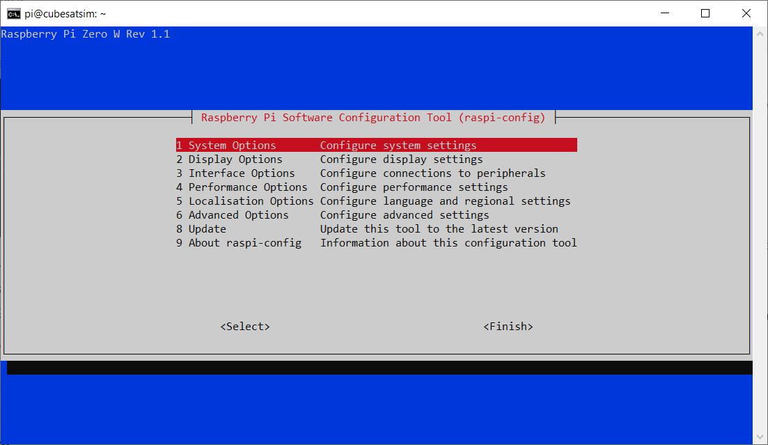 raspi-config
