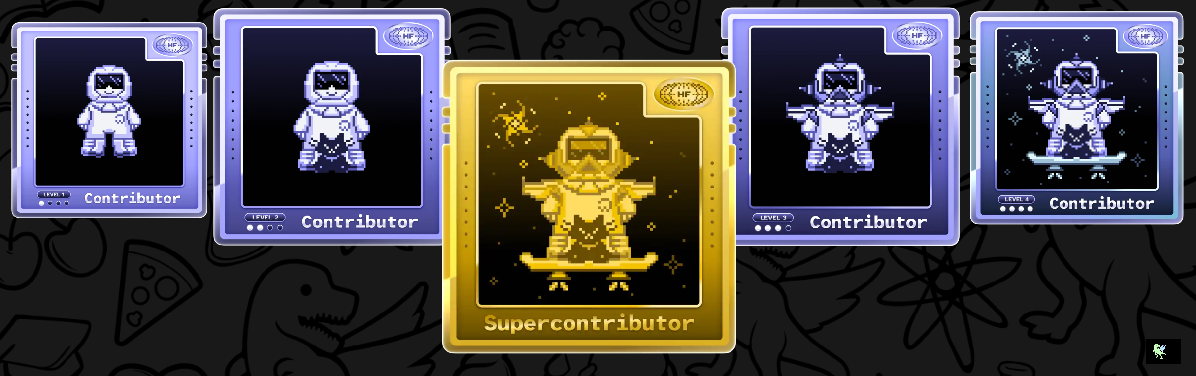 An image of @mujeebarshad007's Holopin badges, which is a link to view their full Holopin profile