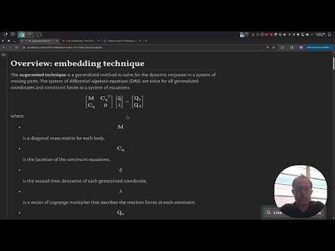 Augmented solution for one-bar linkage