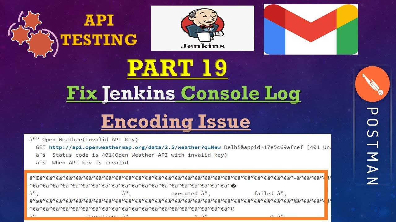 "How to Fix Jenkins Console Log Encoding Issue on Windows | Console Character Issue"