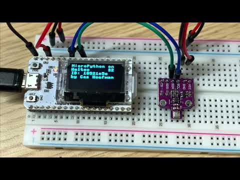 ESP32 BME680 uPy