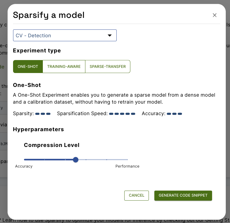 Generate Code Snippetl