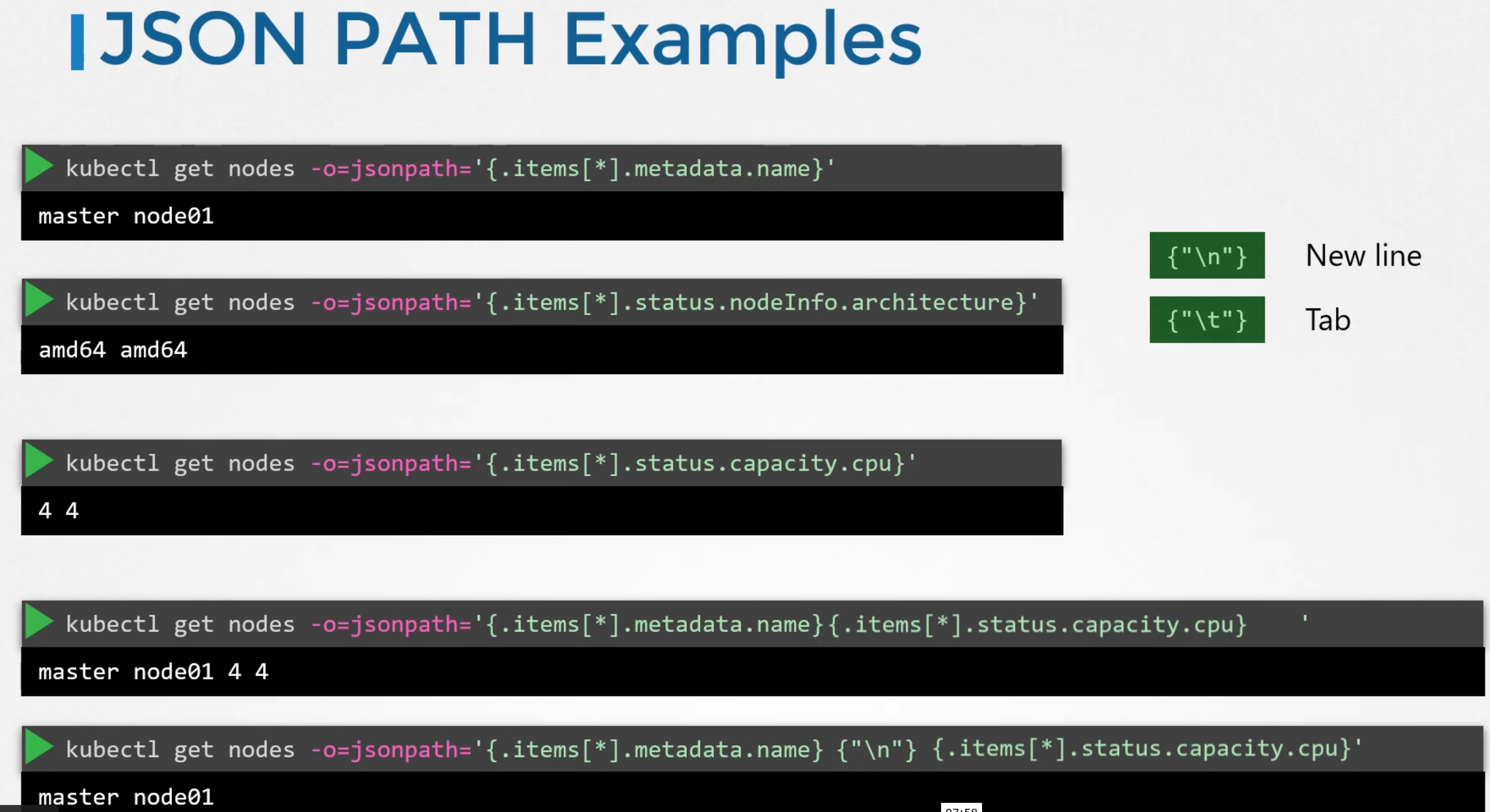 JSON Path example