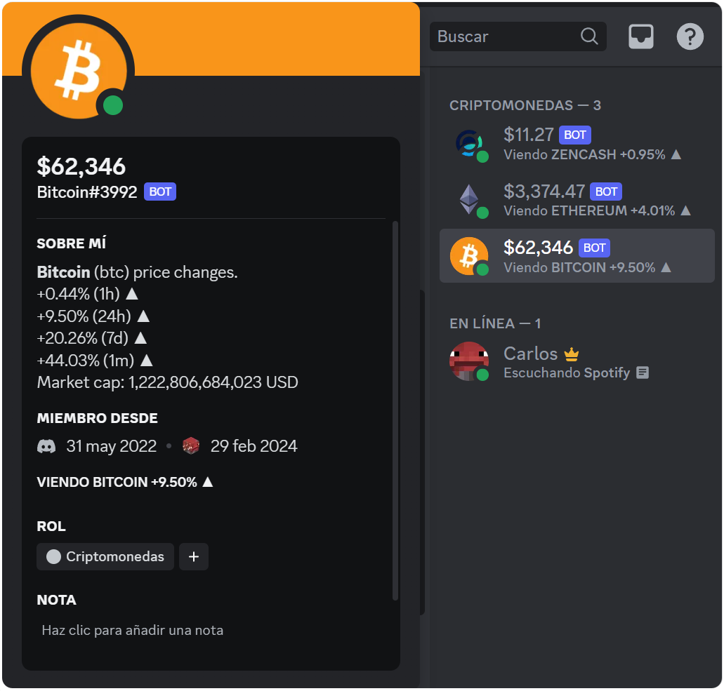 Example bot setup.