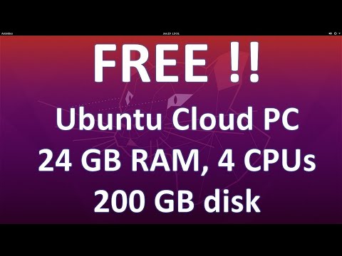 How to use the Oracle Cloud free offer and create an Ubuntu Cloud VPS PC on Oracle Cloud using xRDP