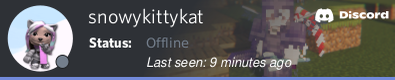 @snowykittykat on Discord