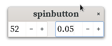 spinbutton