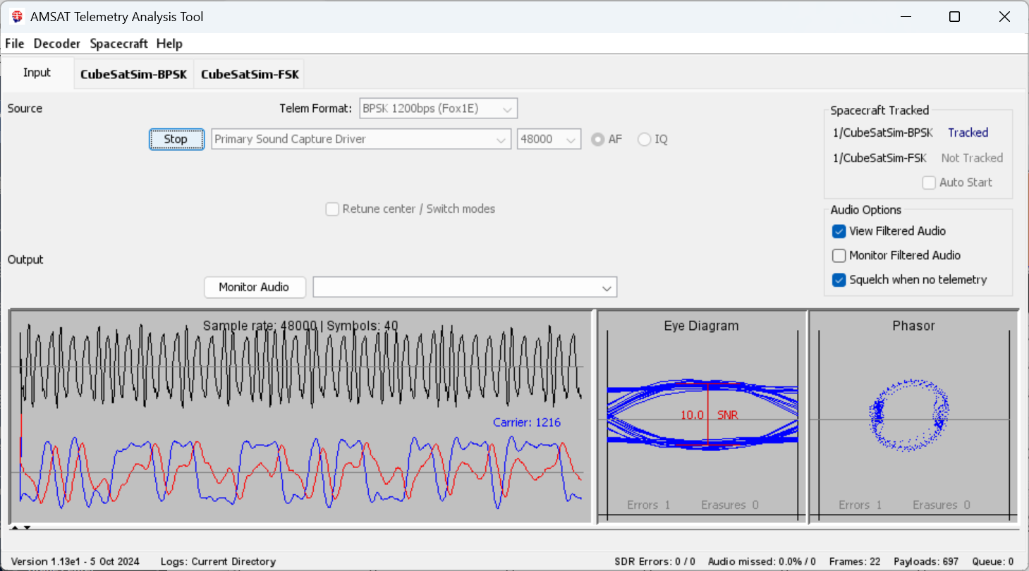 FoxTelem BPSK Sound