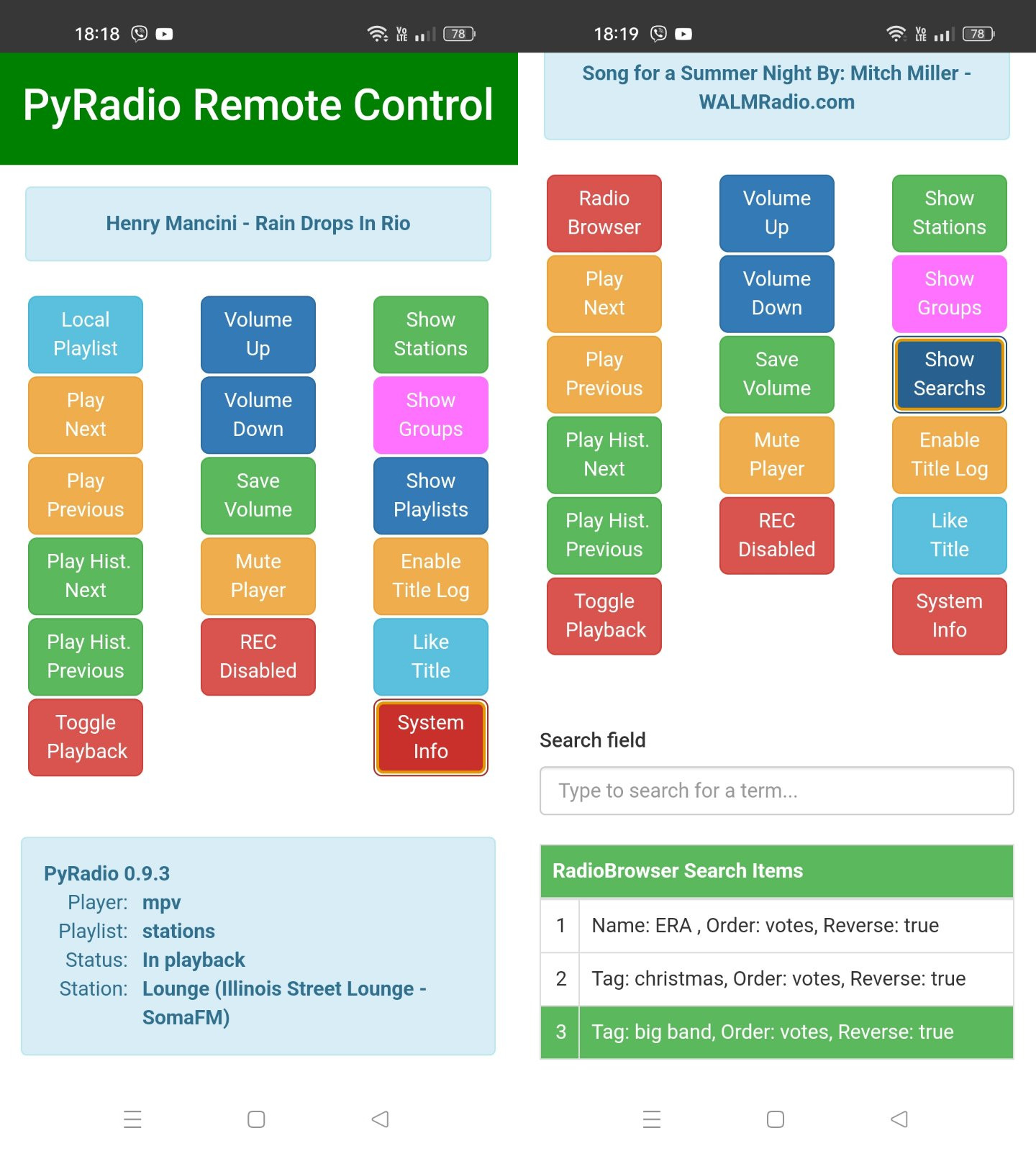 Pyradio