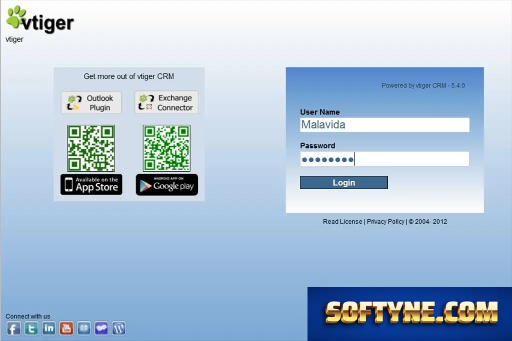 vtiger CRM screenshot 4
