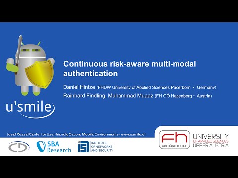 Continuous risk-aware multi-modal authentication