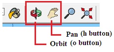 Pan/Orbit