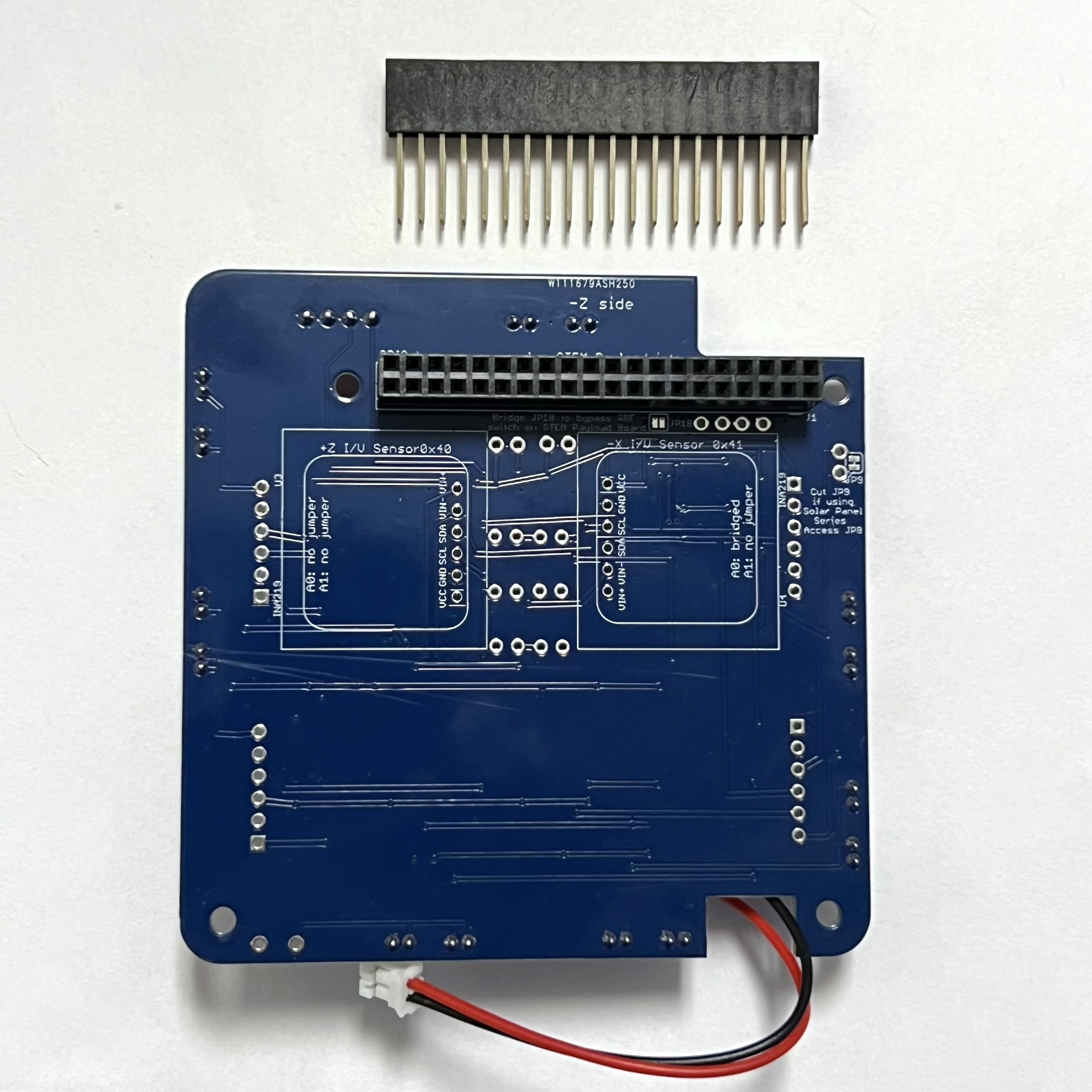 Stacking Header and Solar Board