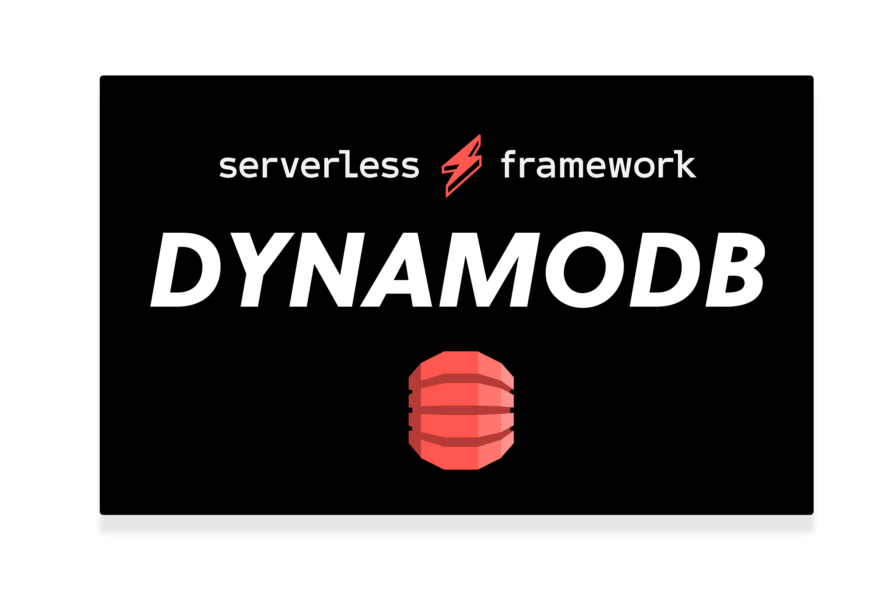 serverless framework dynamodb