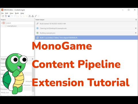 MonoGame Content Pipeline Extension Tutorial