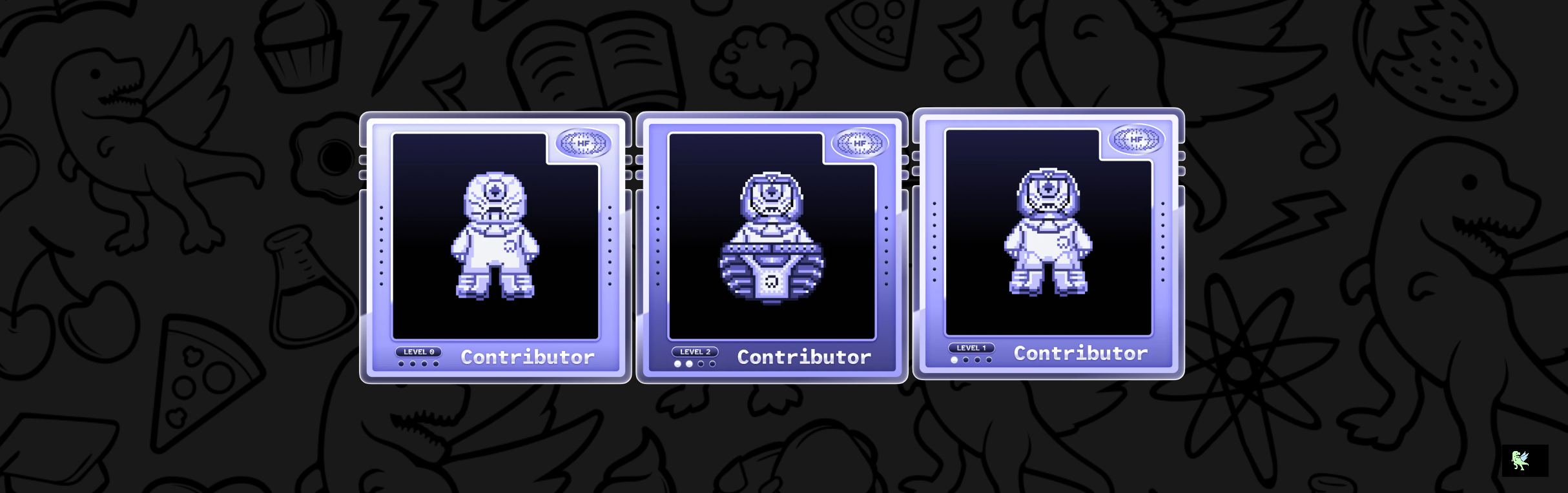 An image of @rahilbhoot's Holopin badges, which is a link to view their full Holopin profile