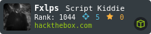 HackTheBox Badge