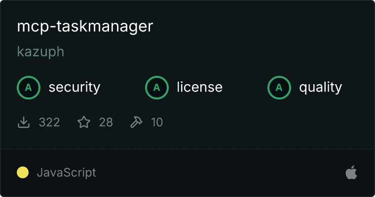 @kazuph/mcp-taskmanager MCP server