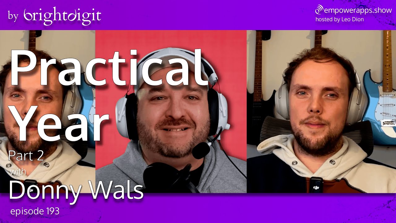 Practical Year - Part 2 with Donny Wals