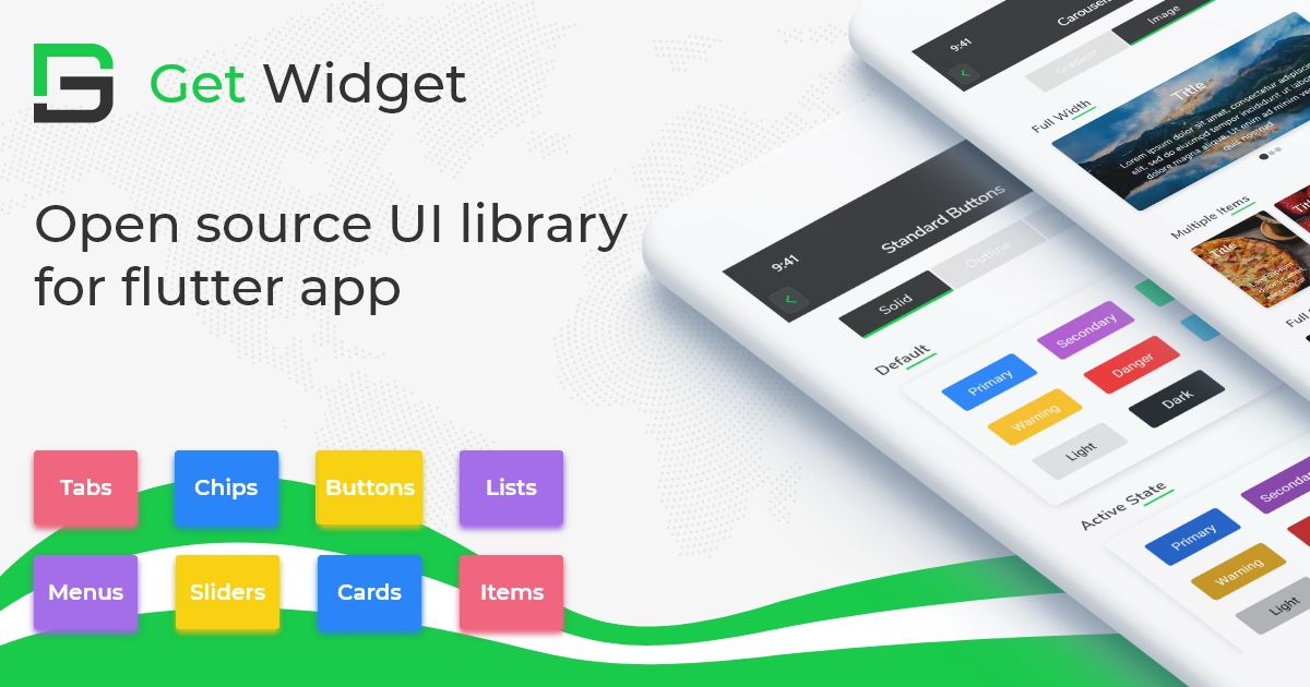 Flutter Getwidget UI KIT Library