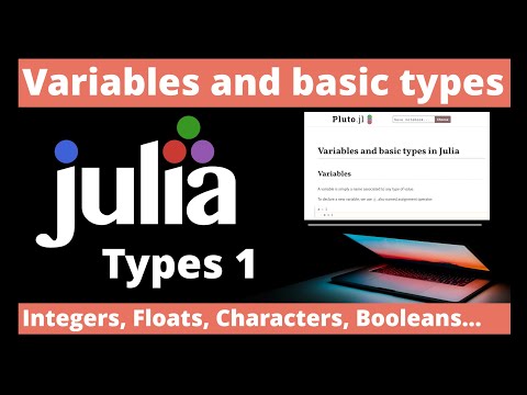 Variables and basic types: link to video