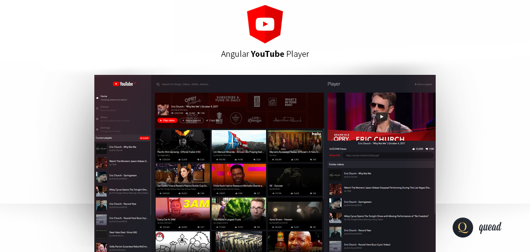 Angular YouTube Player Logo