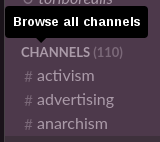 Channels List