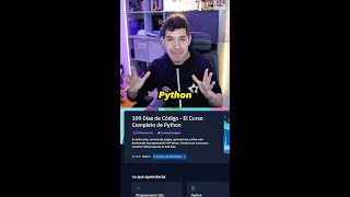 ¿Quieres aprender Python desde cero y no sabes por dónde empezar?  Hay un curso gratuito que te guía