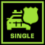 Achievement badge icon