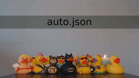 uvcc demo video showing rubber ducks and a candle with varying camera settings
