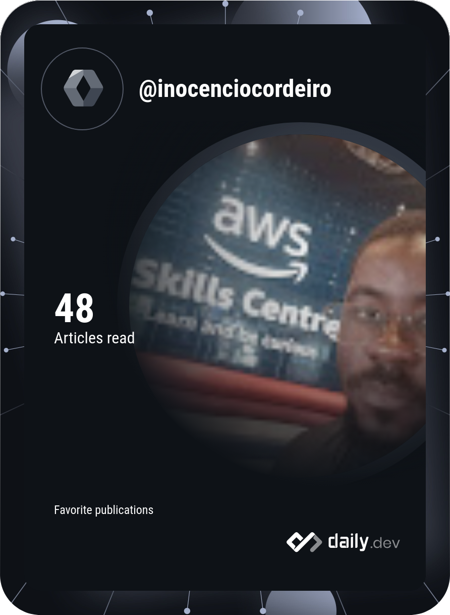 Inocêncio Cordeiro's Dev Card