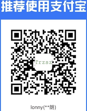 sponsor alipay qrcode