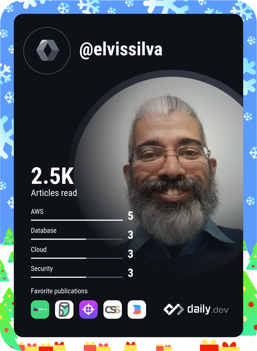 Elvis Silva's Dev Card