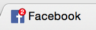 FBFavicon in action