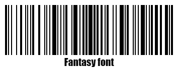 Fantasy font