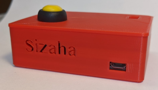 Sizaha Smart Garage Door Opener product: Front View