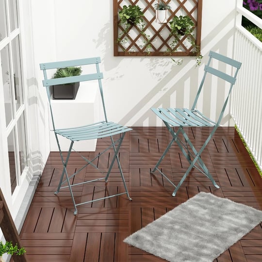 2-piece-blue-outdoor-bistro-chair-set-1
